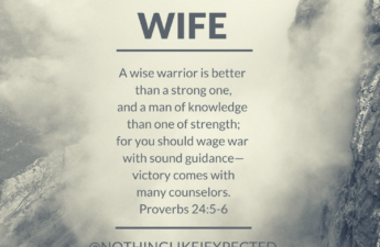 Nothing Like I Expected - Marriage Matters: Wise Warrior Wife